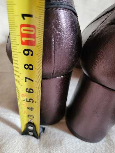 Pantofi noi 38, din piele naturala, Pura Lopez