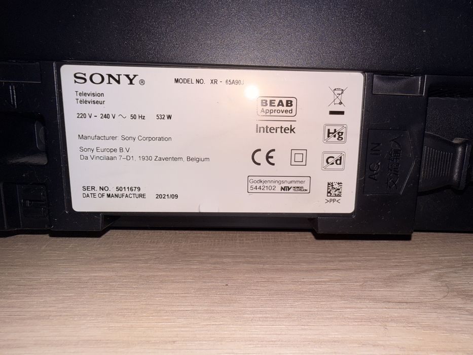 Sony  bravia xr65a90j