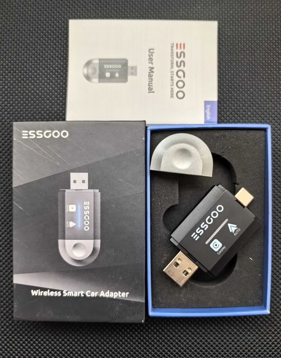 Car Play/ Android Auto Wireless Smart adapter за автомобил Tyoe A и C