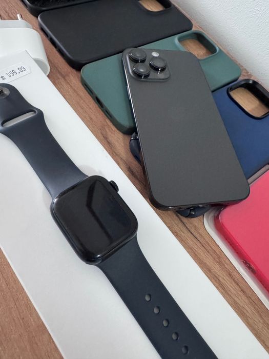 iPhone 14 Pro Max 256GB + Apple Watch S7 LTE + аксесоари