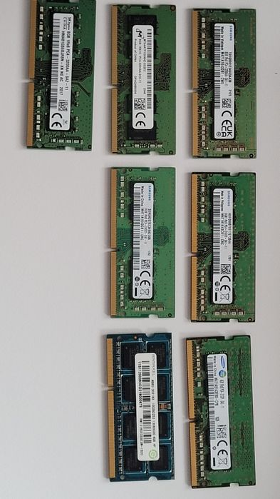 Componente Laptop: Memorie RAM DDR4 / DDR3L (4GB, 8GB)
