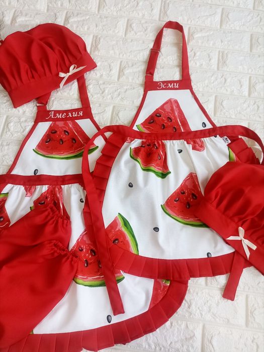 Фартук. Для наших будущих поваров. Jajji malikalarimiz uchun sovgʻa