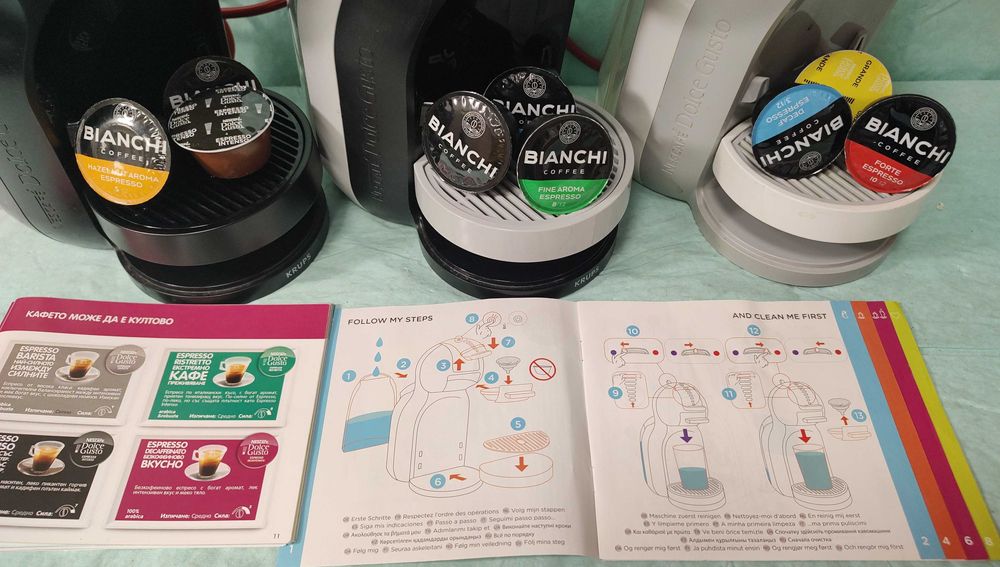 Кафемашина с гаранция 1 година Automat NESCAFÉ® Dolce Gusto Krups Mini Me.Gray