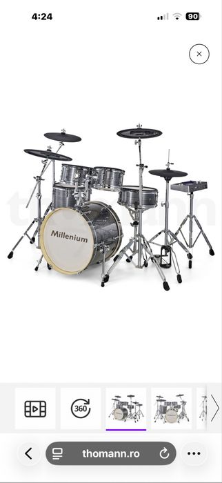 Vand set de tobe electronice Millenium mps-1000