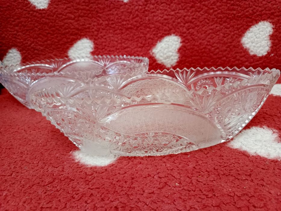 Фруктовница хрусталь