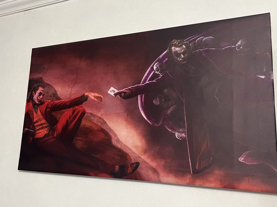 Картина Джокер на холсте