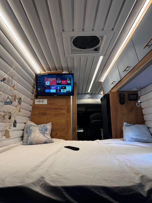 Variante/schimburi-ofer și diferență.Camper Mercedes Sprinter Full Off-Grid