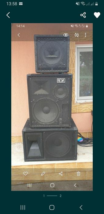 Vand sistem audio Rose Marca Americana