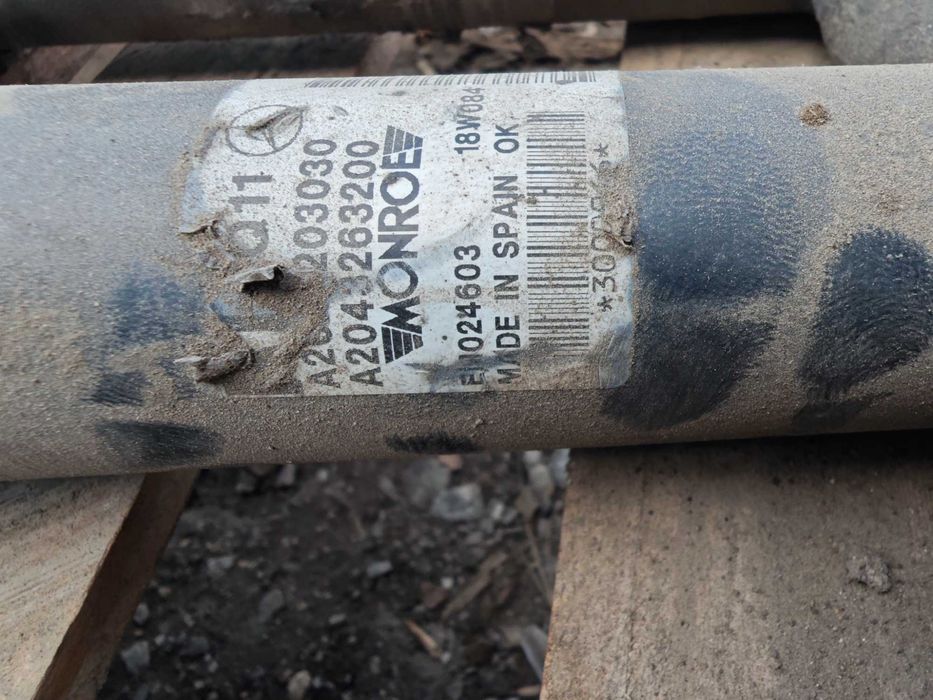 ПРЕДНИ Задни електрически амортисьори Mercedes W204 динамични