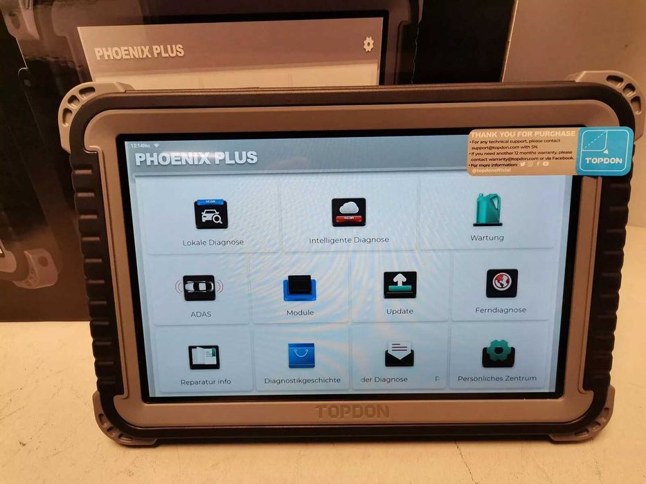 Професионална диагностика автодиагностика TOPDON Auto Phoenix Plus