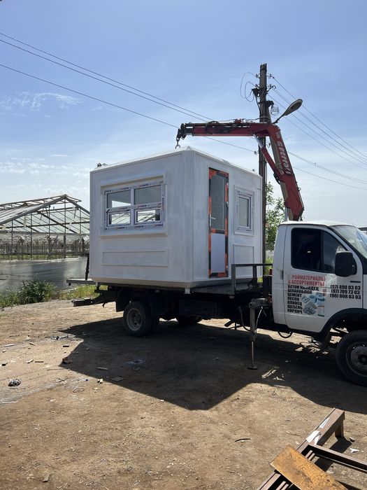 Будка для охраны budka qorovul xona КПП butka бутка офисы для продаж