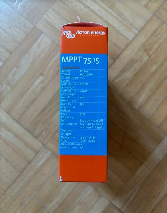 Контролер за соларна система Victron mppt 75 | 15 Bluetooth версия