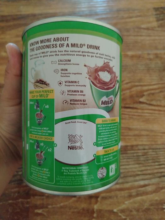 Milo kakao sotiladi ochilmagan yengi