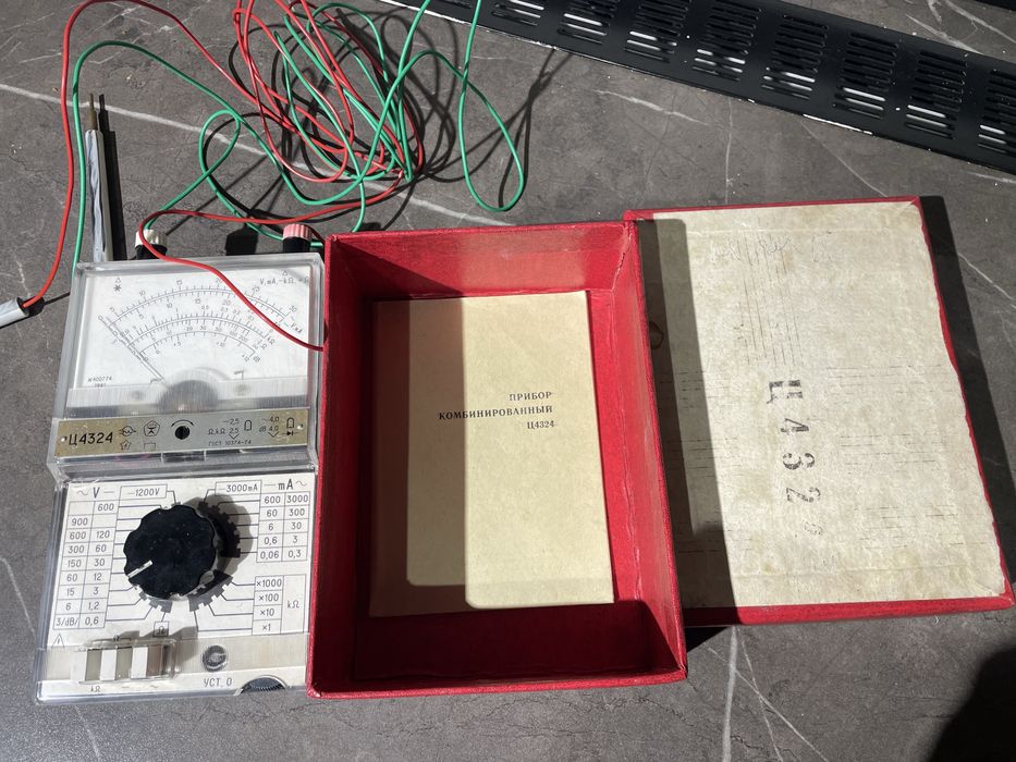 Multimetru analogic rusesc perfect functional cutie instructiuni