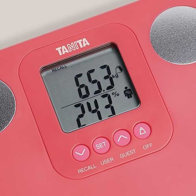 Кантар за телесно тегло TANITA BC-730 Анализ на тяло 9 измервания Pink