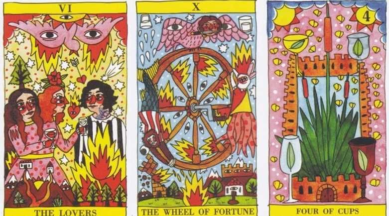 Tarotul Focului-Set Carti Tarot ORIGINAL,Multilingual+ghid-SIGILAT