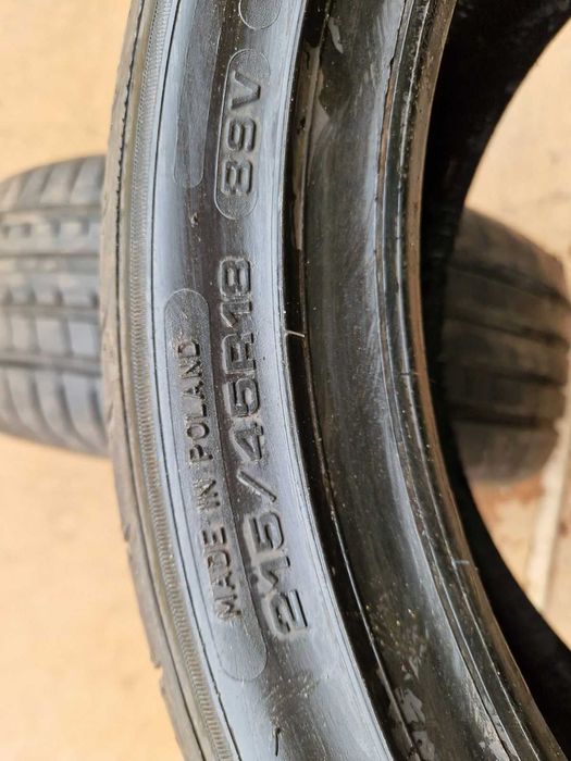 2 Goodyear R18 215/45 Летни гуми  DOT2224