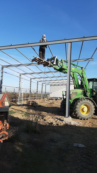 Vand hale metalice din profile ipe