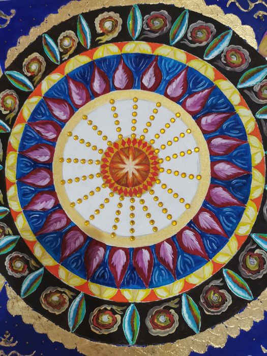 Картина Денежная мандала