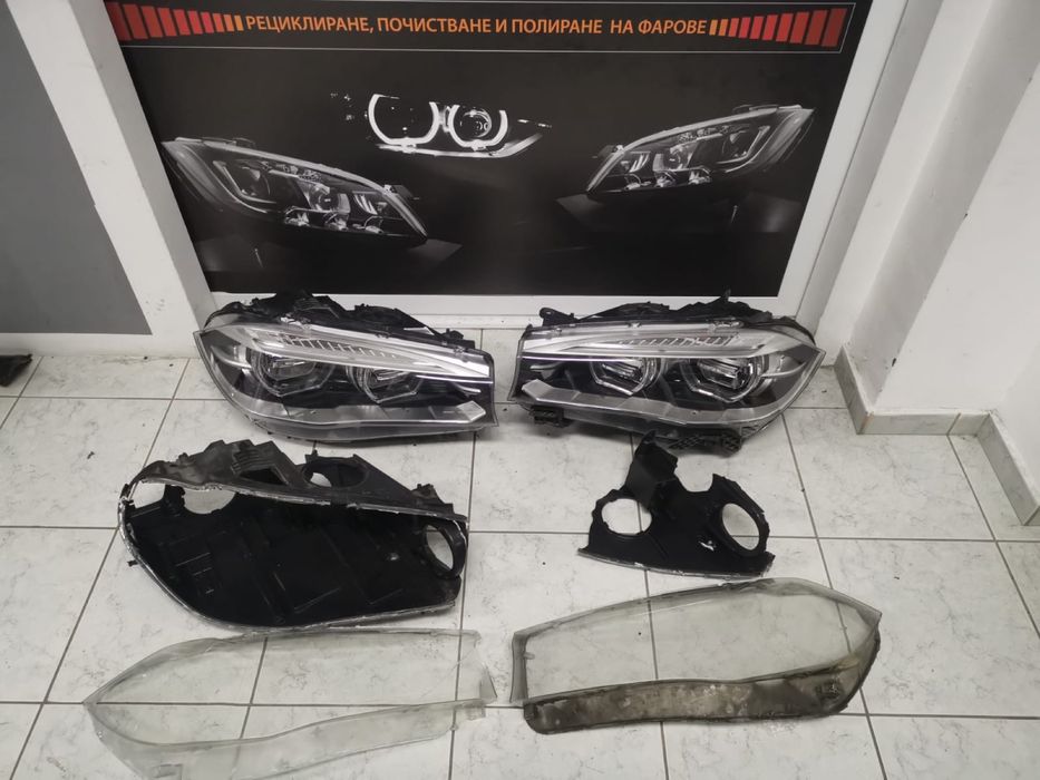 Бмв Bmw X5 X6 Ремонт рециклиране Фар фарове