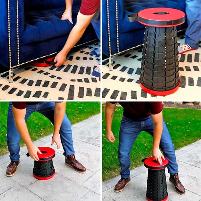 Telescopic Stool — складной стул, походный табурет