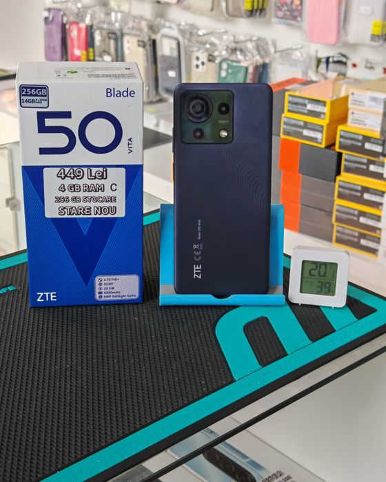 Zte Blade 50 Vita, 4/256 GB, Nou, Garanție