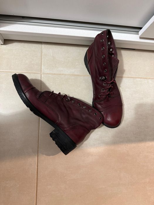 Cizme de piele Gianni Bini