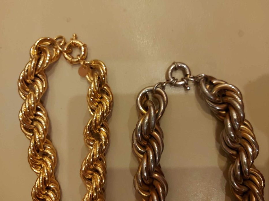 Lanturi hiphop rapp USA placate aur 14kb foarte groase