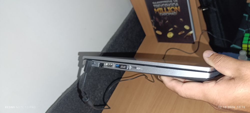 Ноутбук aser ryzen7 5700u