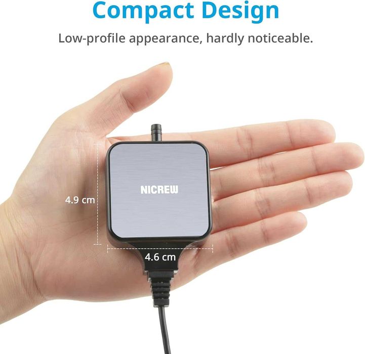 Ултра тиха аераторна помпа с единичен изход