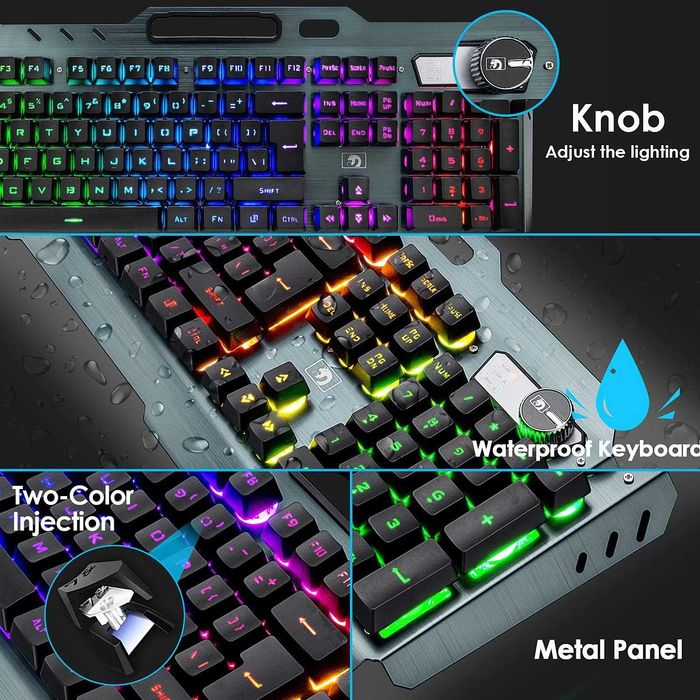 Tastatura wireless Mamba Snake K670-RGB