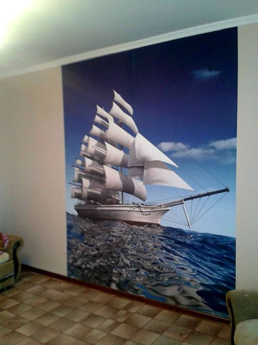 Наклеим обои недорого