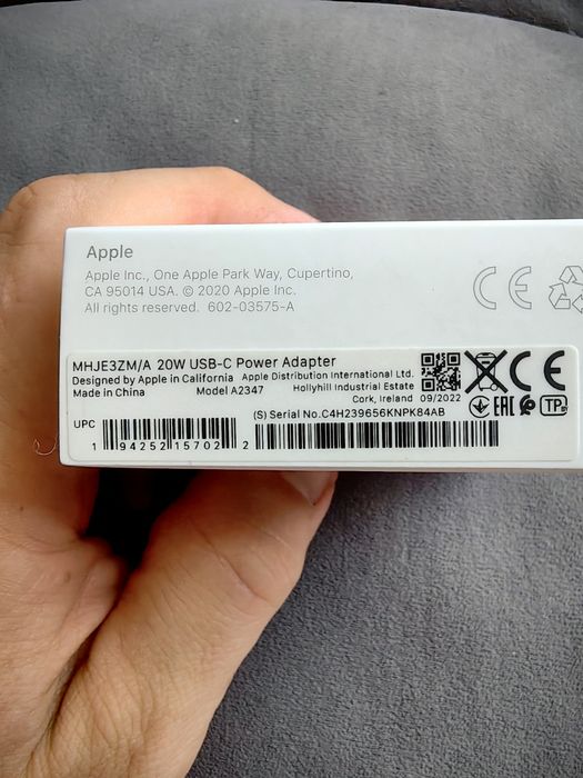 Зарядное устройство apple ucb-c