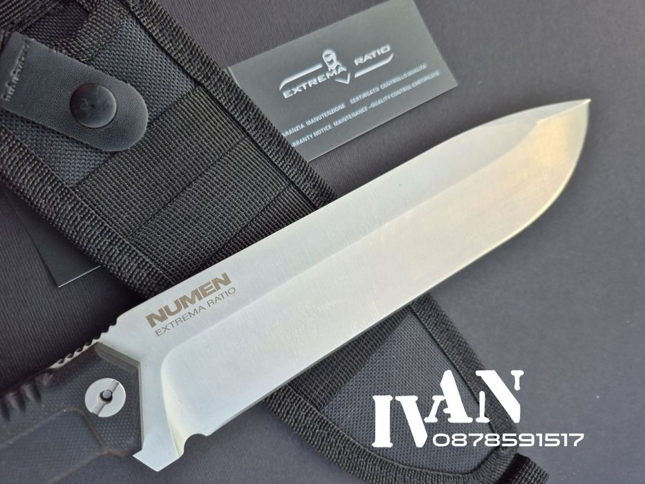 Нож Extrema Ratio-NUMEN/Black G10 -Satin