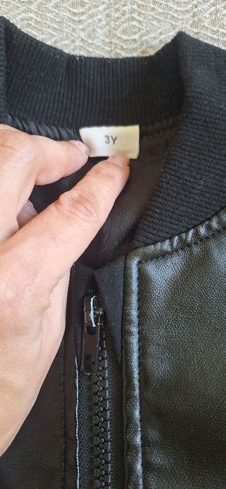 Детско кожено яке 2-3 год.