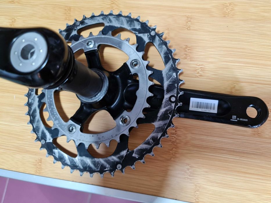 Pedalier/Angrenaj FSA Gossamer 50/34T BSA 172.5mm