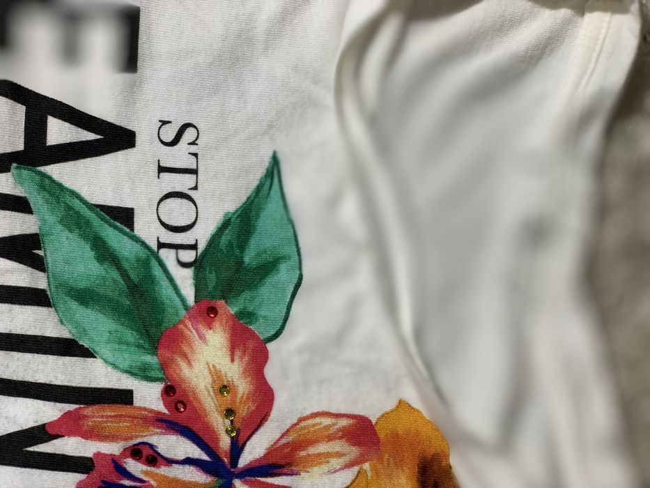 Футболка белая (mango)