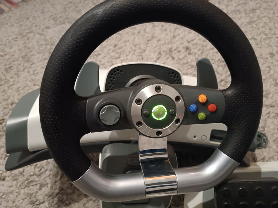 Volan Racing wheel  pedale wireless Microsoft pt Xbox 360 Xbox  360
