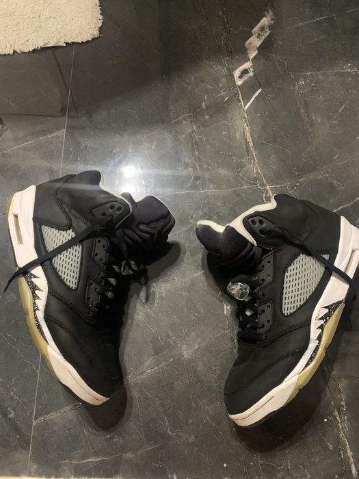Air Jordan 5 Oreo ( nu off white amiri )