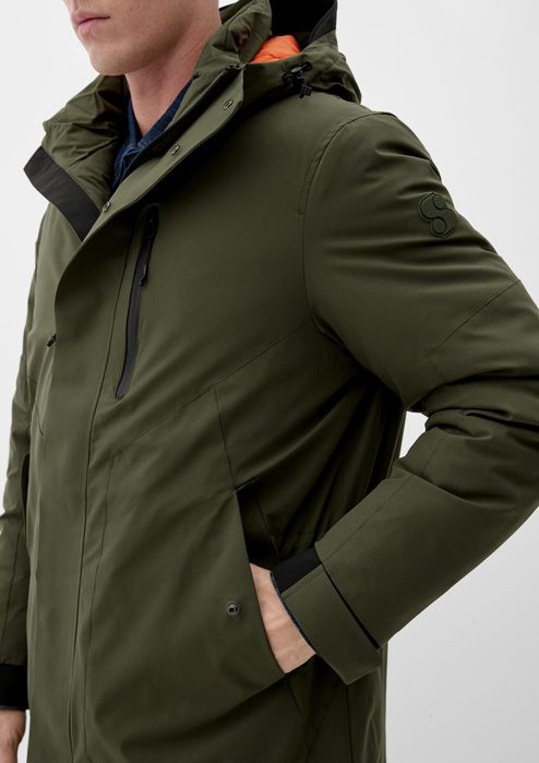 Vand geaca parka iarna s.Oliver model nou 2023-2024, purtata de 2 ori