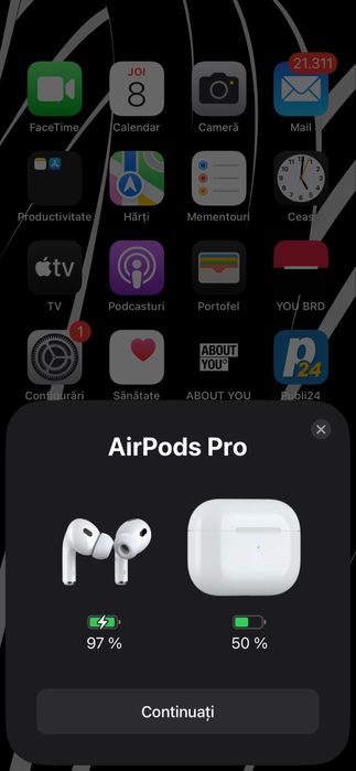 Airpods pro 2 cu noice canceling