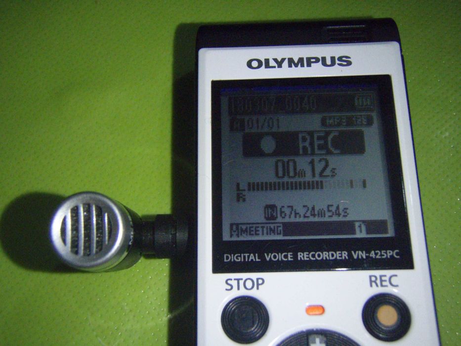 Reportofon digital Olympus VN-425PC, 4 Gb, intern + microfon Olympus