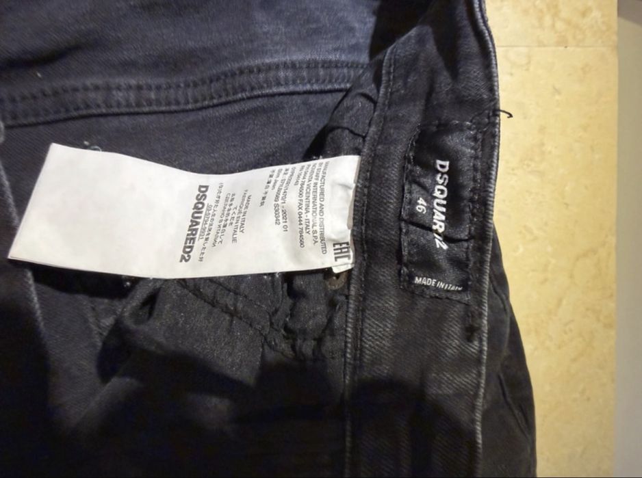 blugi dsquared2 negri simpli L