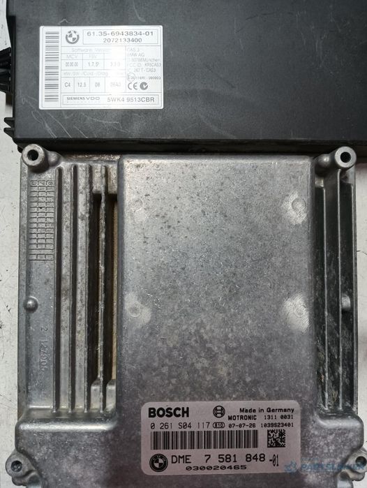 Kit Pornire Bmw 1 E87 2003 - 2013 7581848 0261S04117