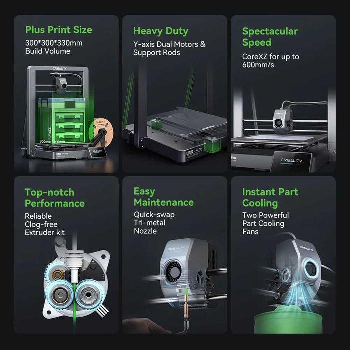 Imprimanta 3D Creality Creality Ender-3 V3 Plus