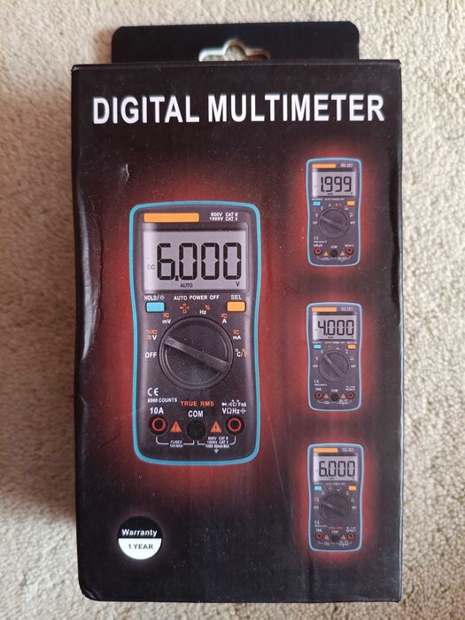 ZOYI ZT-100 Multimetru cu autoscalare, 4000 numere, LCD iluminat - NOU