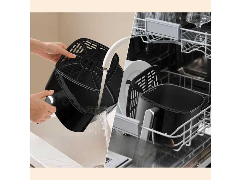 Компактен Еър Фрайър YASHE LQ-2001 – 2.3L, Черен