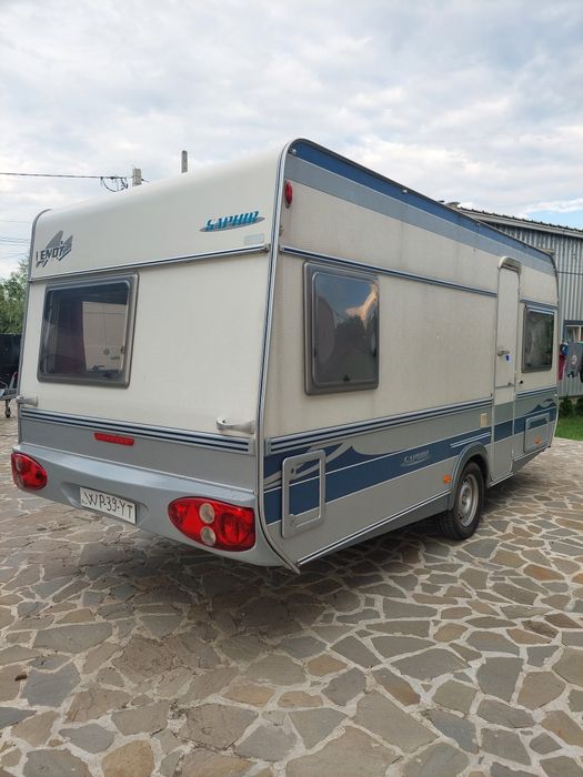 Rulota Fendt Saphir 490,an 2003,4 pers,fransbed,baie cadita dus wc fix,dus