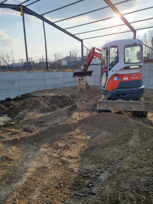 Servicii Miniexcavator - Fose septice, Canalizări, Branșamente Apă