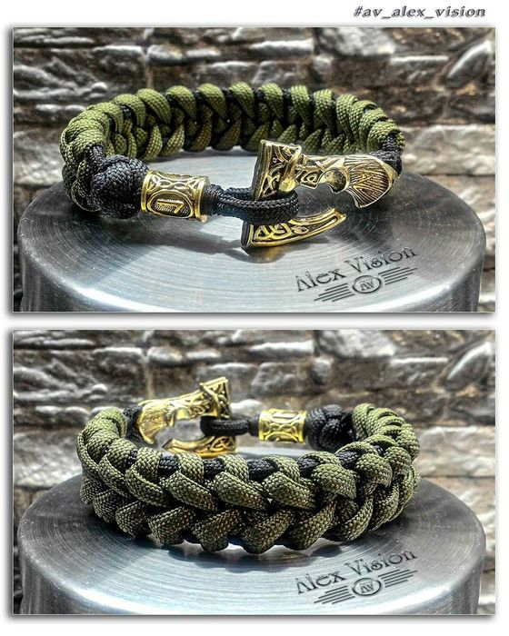 Стильный браслет из паракорда